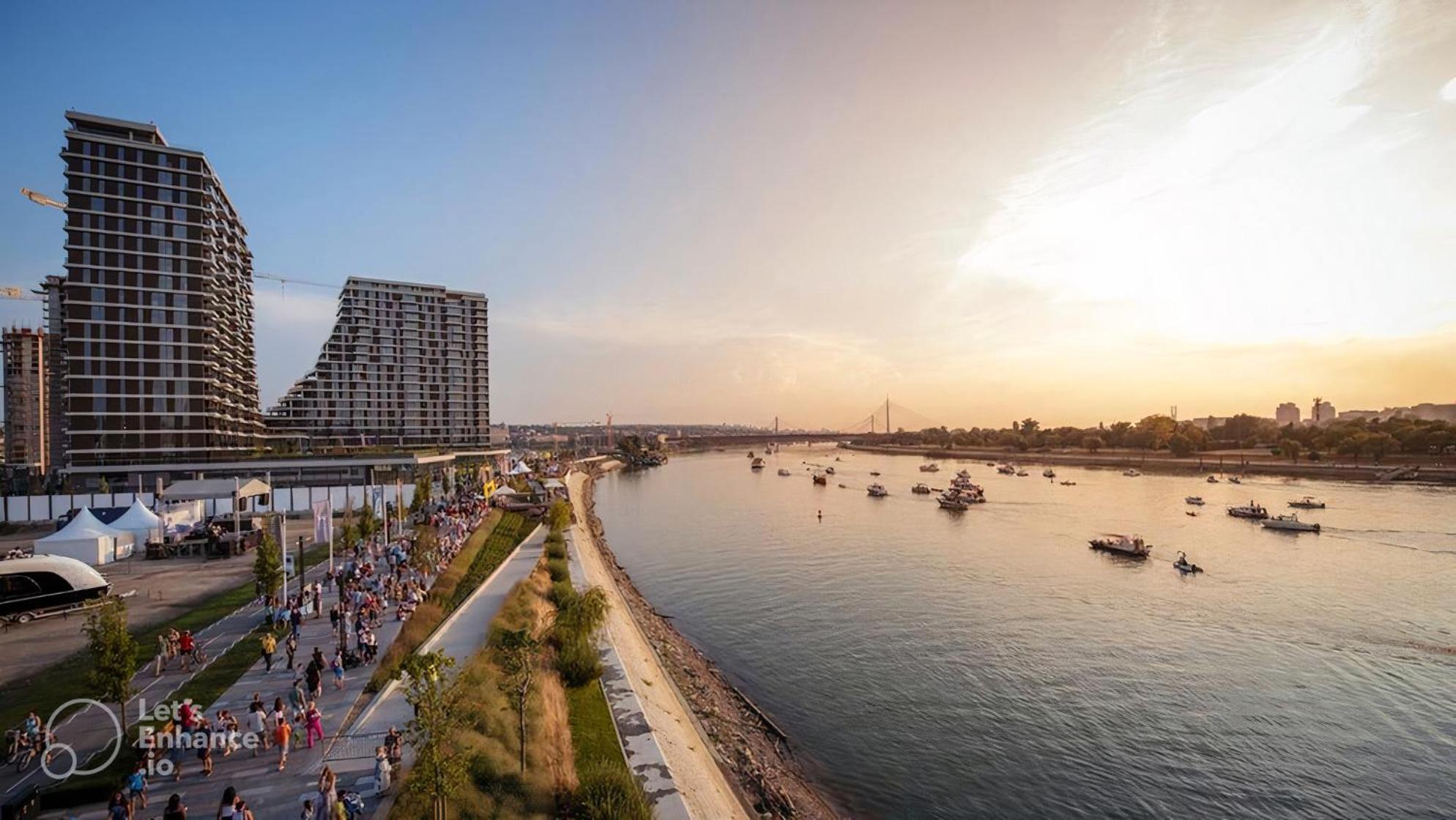 Beldorado Apartments - Belgrade Waterfront Royal Luxury Studio Exterior photo